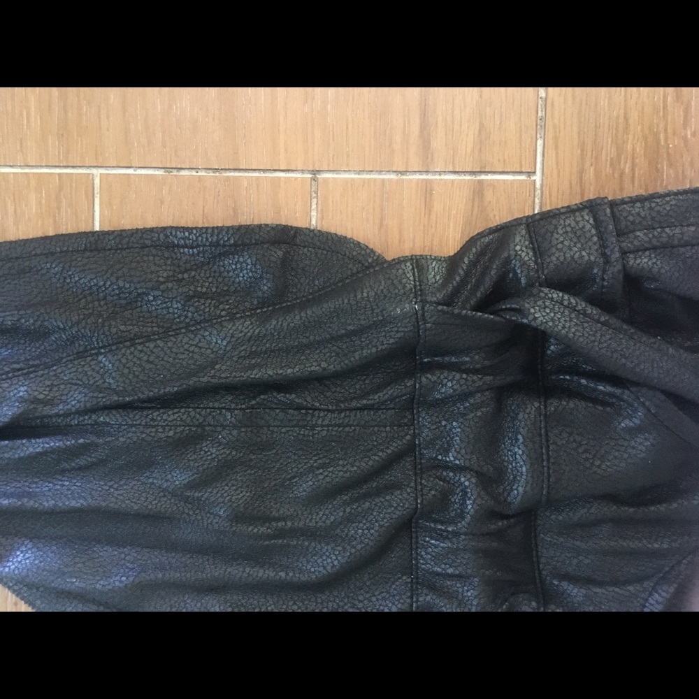 Leather vest
